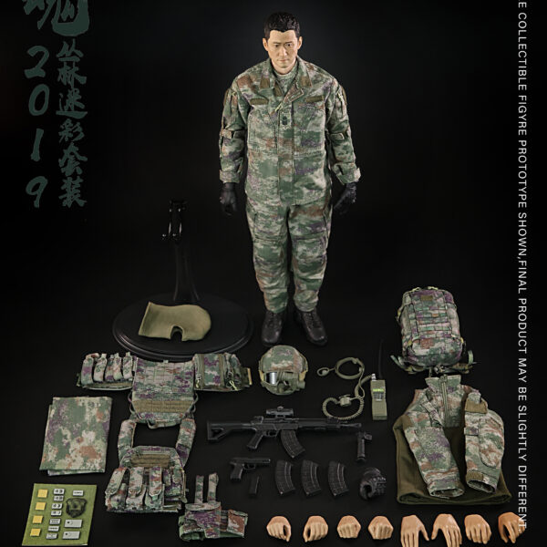 KT-8007 - KING'S TOY 1/6 Scale Army Soul 2019 - Jungle Camouflage Set