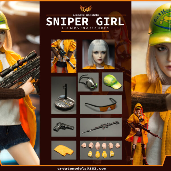 DZ-06 – Createmodels 1/6 Sniper Girl - Lan