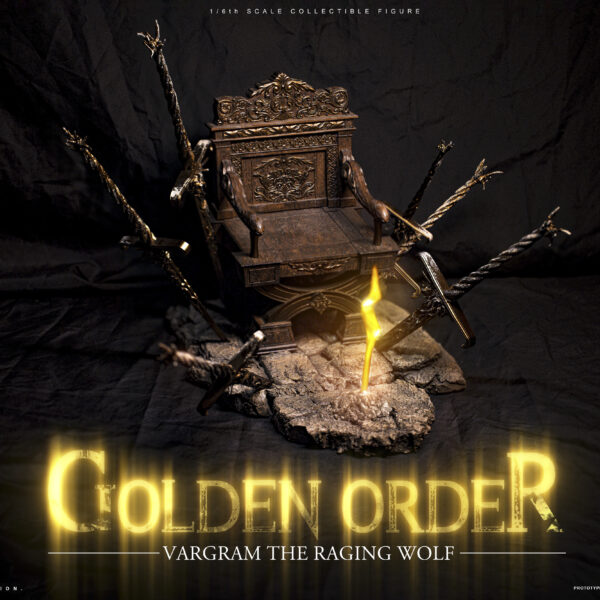 VM-048C – VTS TOYS 1/6 GOLDEN ORDER VARGARM THE RAGING WOLF BASE