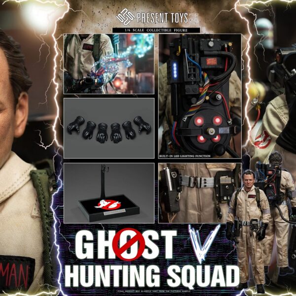 PT-sp57 - PRESENT TOYS 1/6 Ghost Hunting Squad V