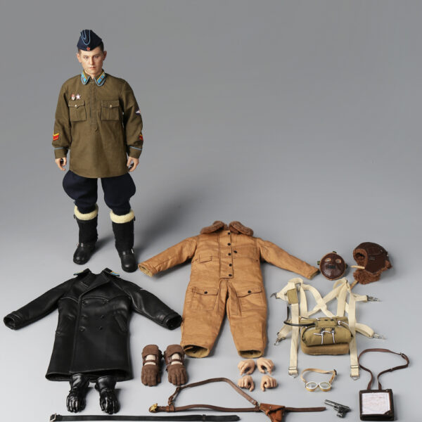 AL100041 - Alert Line 1/6 WWII Soviet Air Force Ace Pilot