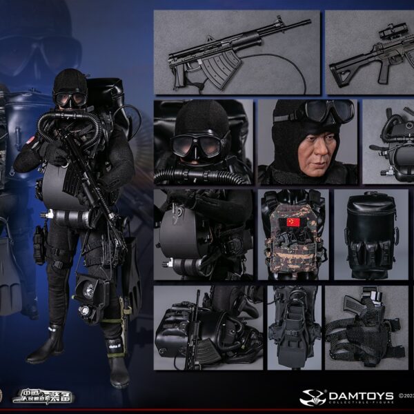 78073 - DAMTOYS 1/6 PLA Navy Marine Corps Combat Diver