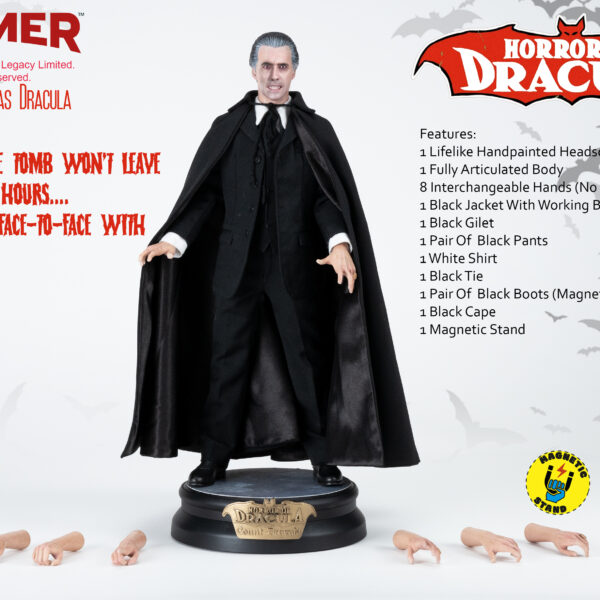 91435 - HORROR OF DRACULA: Count DRACULA 1/6 Scale (Standard Edition)