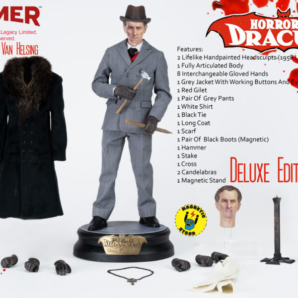 91439 - HORROR OF DRACULA: Van Helsing 1/6 Scale (Deluxe Edition)