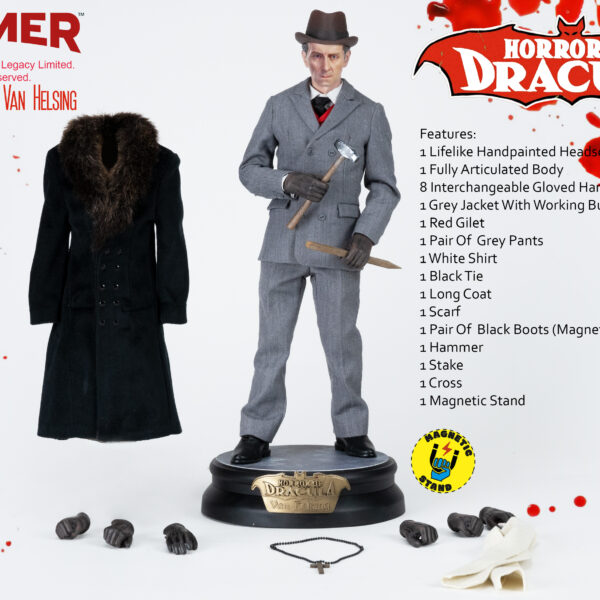 91438 - HORROR OF DRACULA: Van Helsing 1/6 Scale (Standard Edition)