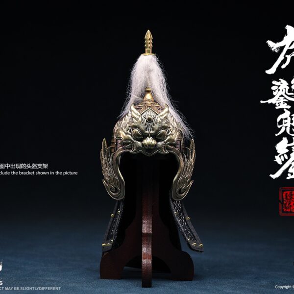 MP029 - 303TOYS 1/6 THREE KINGDOMS - MA CHAO - GILDED TIGER-SHAPED HELMET (COPPER)
