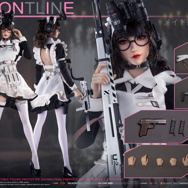 GD97007 - GDTOYS Maid Frontline 2nd Play ELIZA 1/6 Scale Action Figure