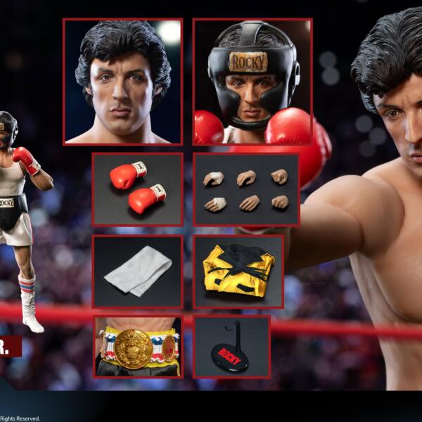 SA0134 - STAR ACE 1/6 Scale Collectible Action Figure Rocky 2.0 Boxer (Deluxe Version)