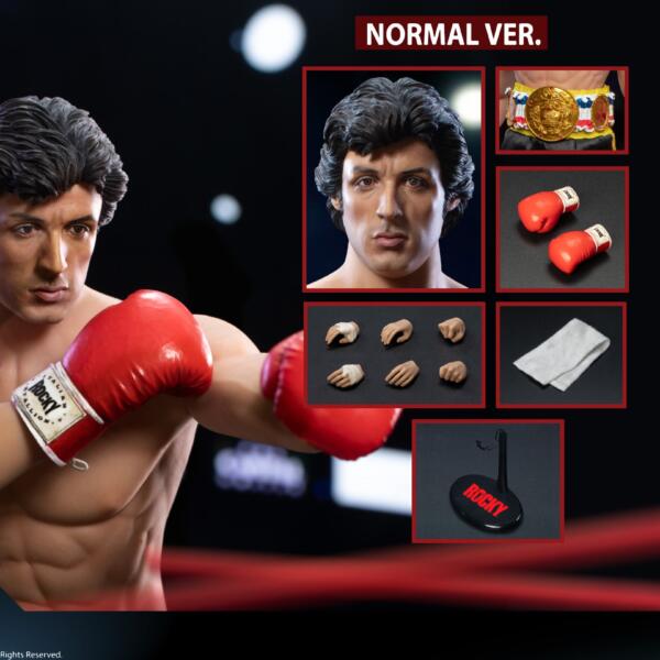 SA0133 - STAR ACE 1/6 Scale Collectible Action Figure Rocky 2.0 Boxer (Normal Version)