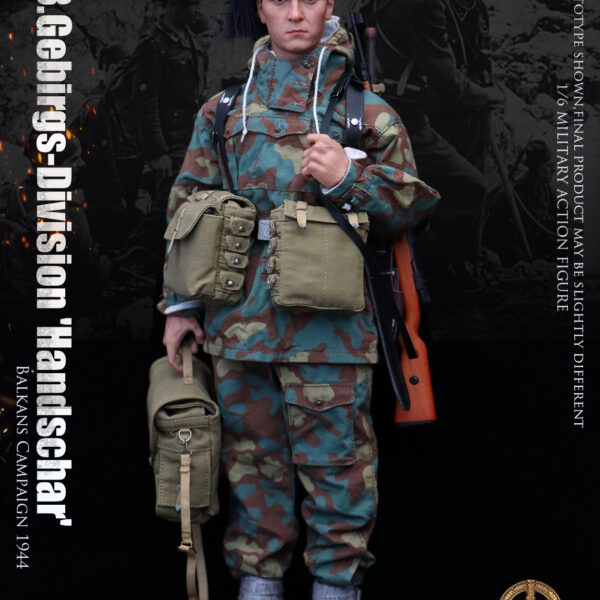 UD9023 - UJINDOU 1/6 WWII 13.Gebirgs-Division "Handschar" Pionier Balkans Campaign 1944