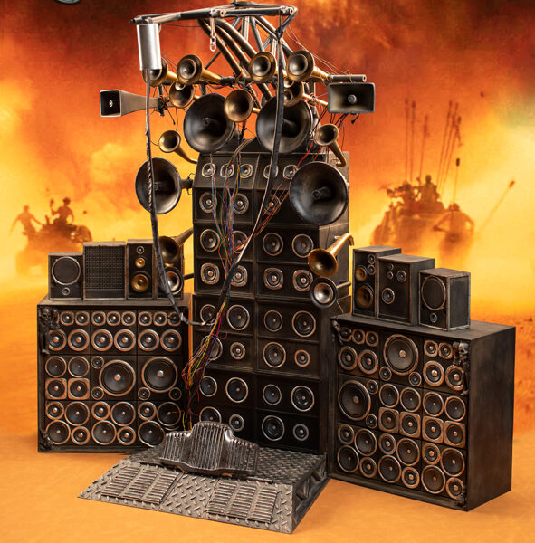PT0007C - PREMIER TOYS 1/6 MASSIVE MOBILE SPEAKER STACK for Guitar Warrior
