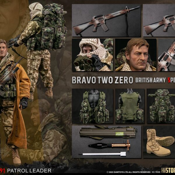 78098 - DAMTOYS 1/6 British Army Special Air Service (SAS) Patrol Leader