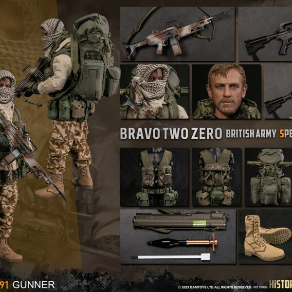 78099 - DAMTOYS 1/6 British Army Special Air Service (SAS) Gunner