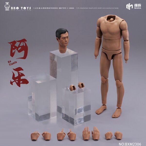 BXM2306 - BBOTOYS x MAHA Studio 1/6 Gu Tianle