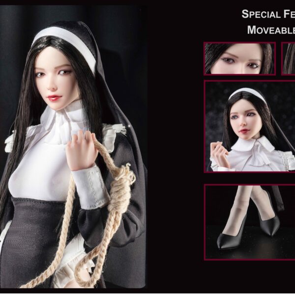 I8-C007 - I8Toys 1/6 Zero (The Nun) Collectible Costume Set