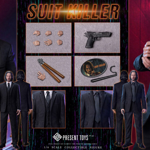 PST-SP61 - Present Toys 1/6 Suit Killer Collector Figure
