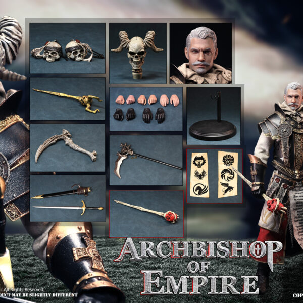 NS019 - COOMODEL 1/6 NIGHTMARE SERIES - ARCHBISHOP OF EMPIRE (EXCLUSIVE COPPER VERSION)