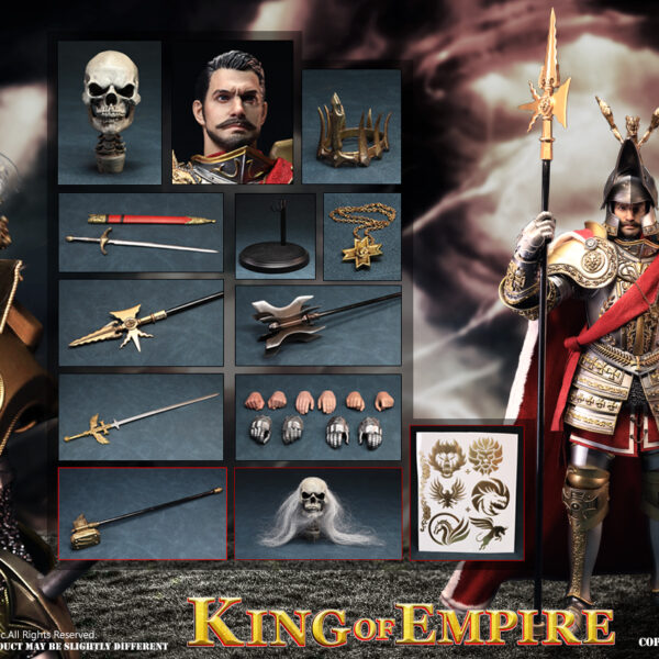 NS018 - COOMODEL 1/6 NIGHTMARE SERIES - KING OF EMPIRE (EXCLUSIVE COPPER VERSION)