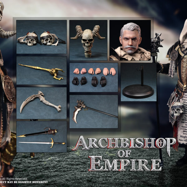 NS017 - COOMODEL 1/6 NIGHTMARE SERIES - ARCHBISHOP OF EMPIRE (STANDARD ALLOY VERSION)