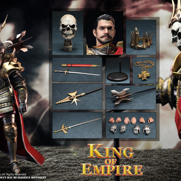 NS016 - COOMODEL 1/6 NIGHTMARE SERIES - KING OF EMPIRE (STANDARD ALLOY VERSION)