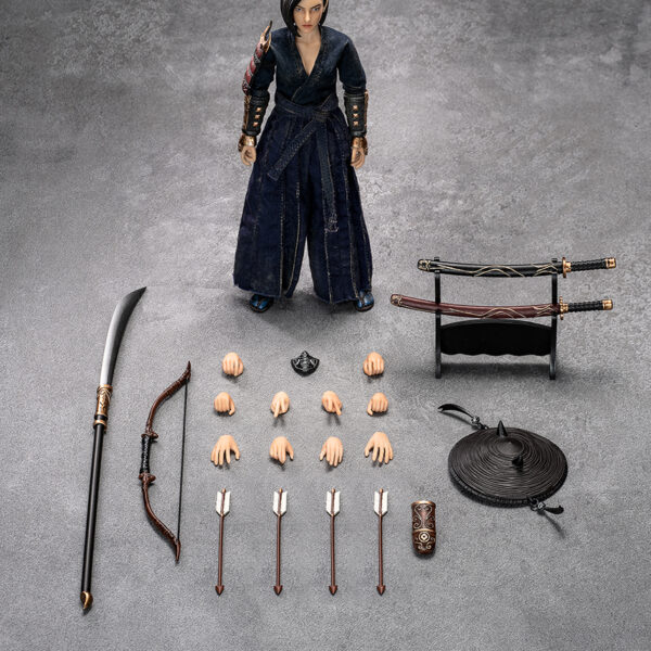 LR005 - Brotoys 1/12 Female Samurai Action Figure
