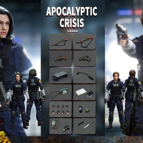 LR006 - Brotoys 1/12 Doomsday Crisis RPD Police Officer - Clay/Neil