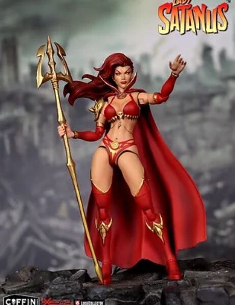 ER-LC-LS - Executive Replicas LADY SATANUS 6in Action Figure