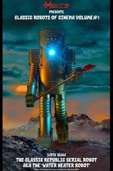 ERCROCV1001 - Executive Replicas 1/6th Scale THE CLASSIC REPUBLIC SERIAL ROBOT AKA THE "WATER HEATER ROBOT"