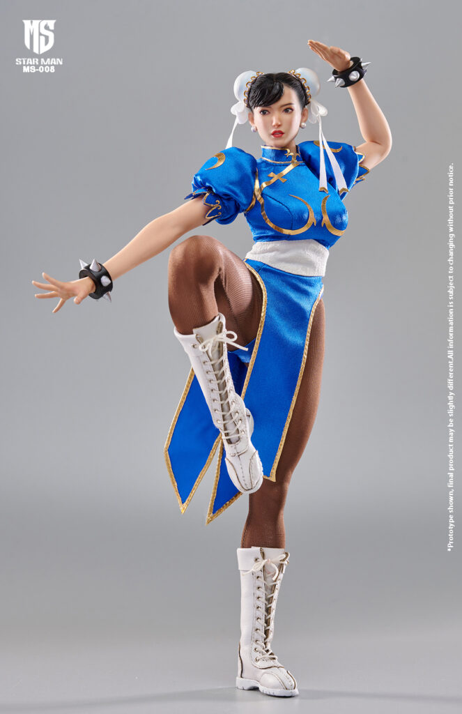 MS 008 STAR MAN 1/6 Female Fighter Chun li NovelToys Collectible