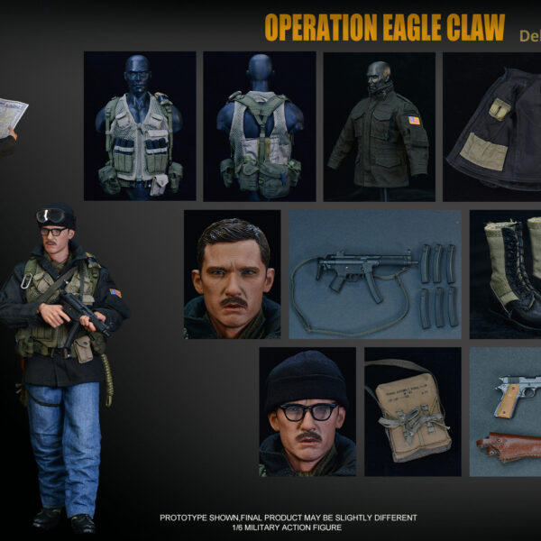 UD9026 - UJINDOU 1/6 U.S. ARMY DELTA FORCE 1980 - OPERATION EAGLE CLAW