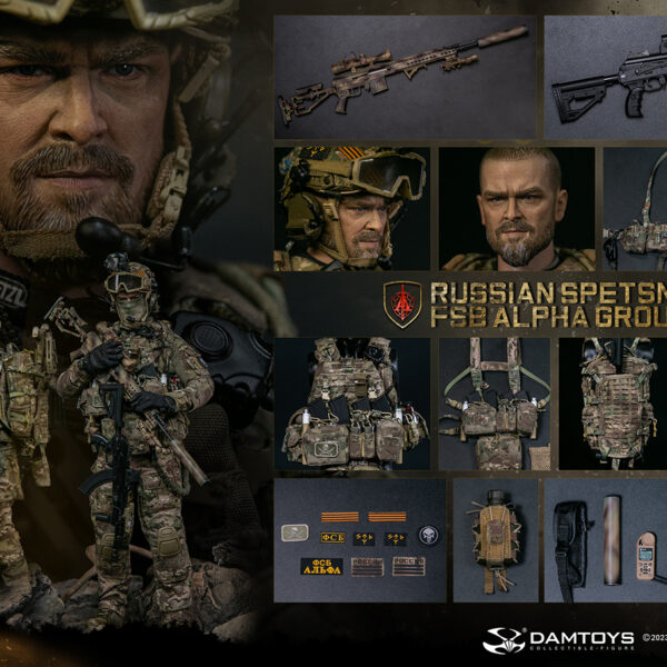 78100 - DAMTOYS 1/6 RUSSIAN SPETSNAZ FSB ALPHA GROUP SNIPER