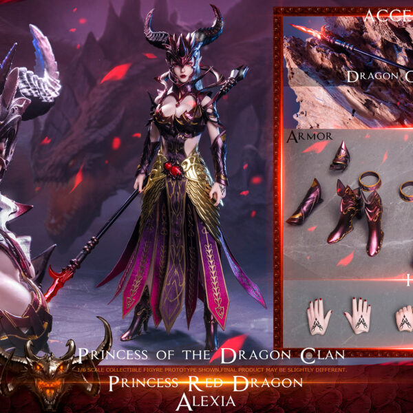 WS019B - WAR STORY 1/6 Dragon Princess - Red Dragon Alexia