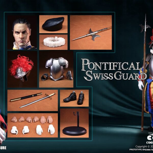SE126 - COOMODEL 1/6 SERIES OF EMPIRES - PONTIFICAL SWISS GUARD (STANDARD ALLOY VERSION)