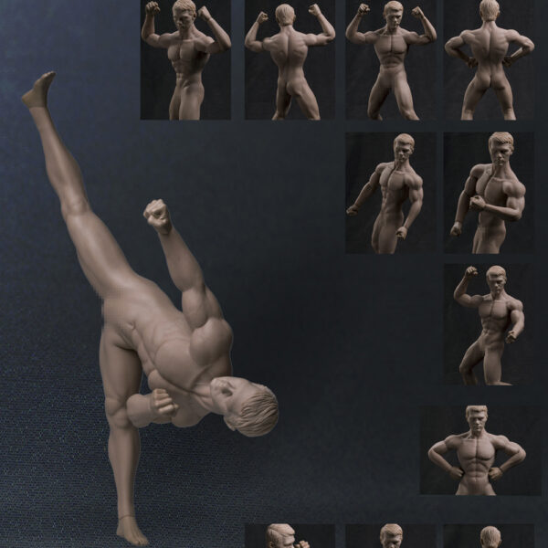 PL2015-M30 - TBLeague 1/6 Super-Flexible Male Seamless Body (Without Head)