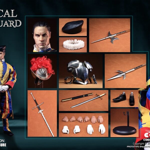 SE128 - COOMODEL 1/6 SERIES OF EMPIRES - PONTIFICAL SWISS GUARD (EXCLUSIVE CUPRONICKEL VERSION)