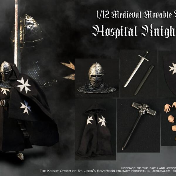 FP016 - FIRE PHOENIX 1/12 Die-Casting Alloy Medieval - Hospital Knights