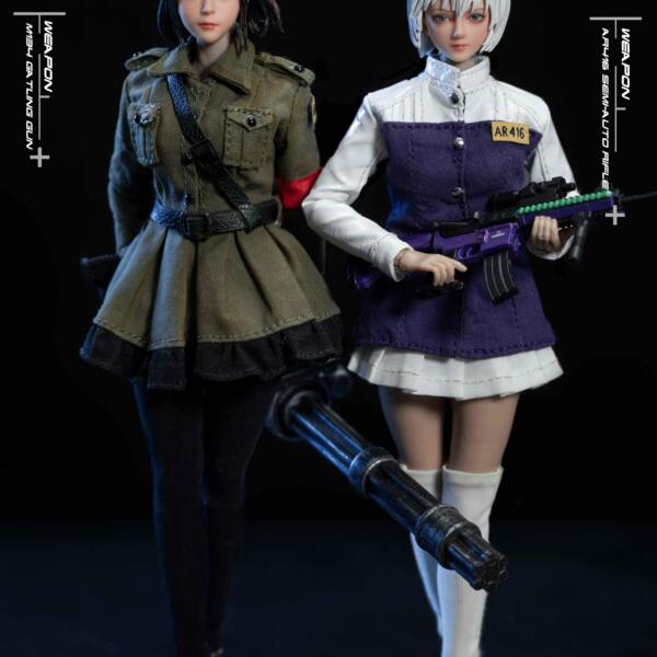M134AR416 - Anitime Animation 1/12 Female Soldier - Fang & Saeko Double Suit