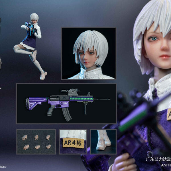AR416 - Anitime Animation 1/12 Female Soldier - Saeko