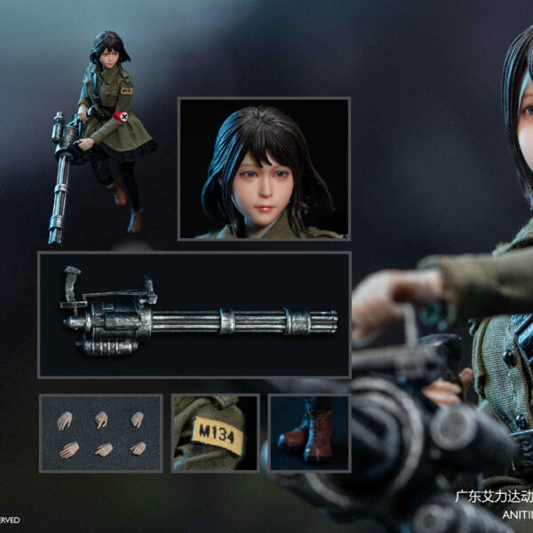 M134 - Anitime Animation 1/12 Female Soldier - Fang