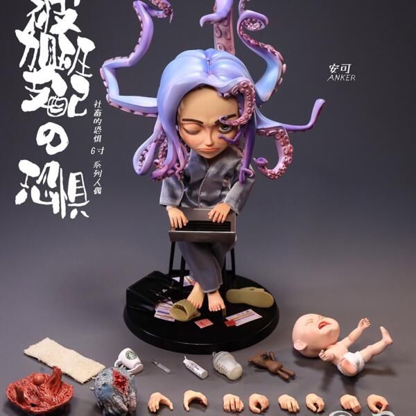 SC002 - COOMODEL x MIEGO Studio 1/12 The TERROR OF BEING RULED BY OVERTIME WORKING - ANKER