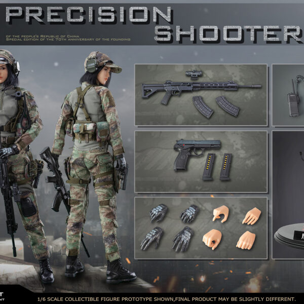 FS-73050 - FLAGSET 1/6 Military Soul Series - Precision Shooter Niya Female Team Member