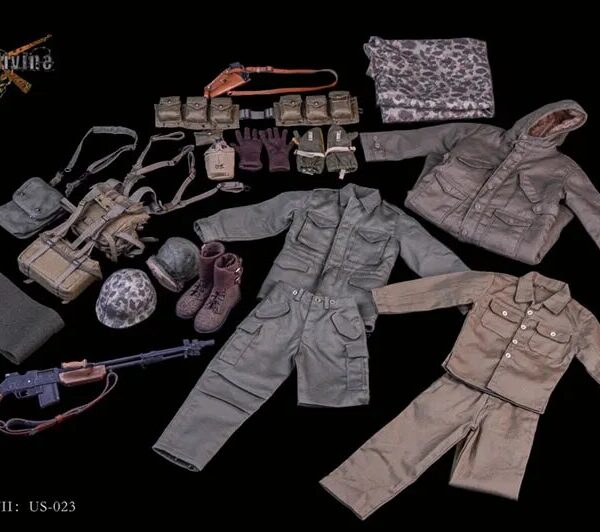 MAD-US023 - Mars Divine 1/6 US Soldier Clothes Set South Korea United Nations Command Suit Accessory for 12-inch Action Figure Body DIY
