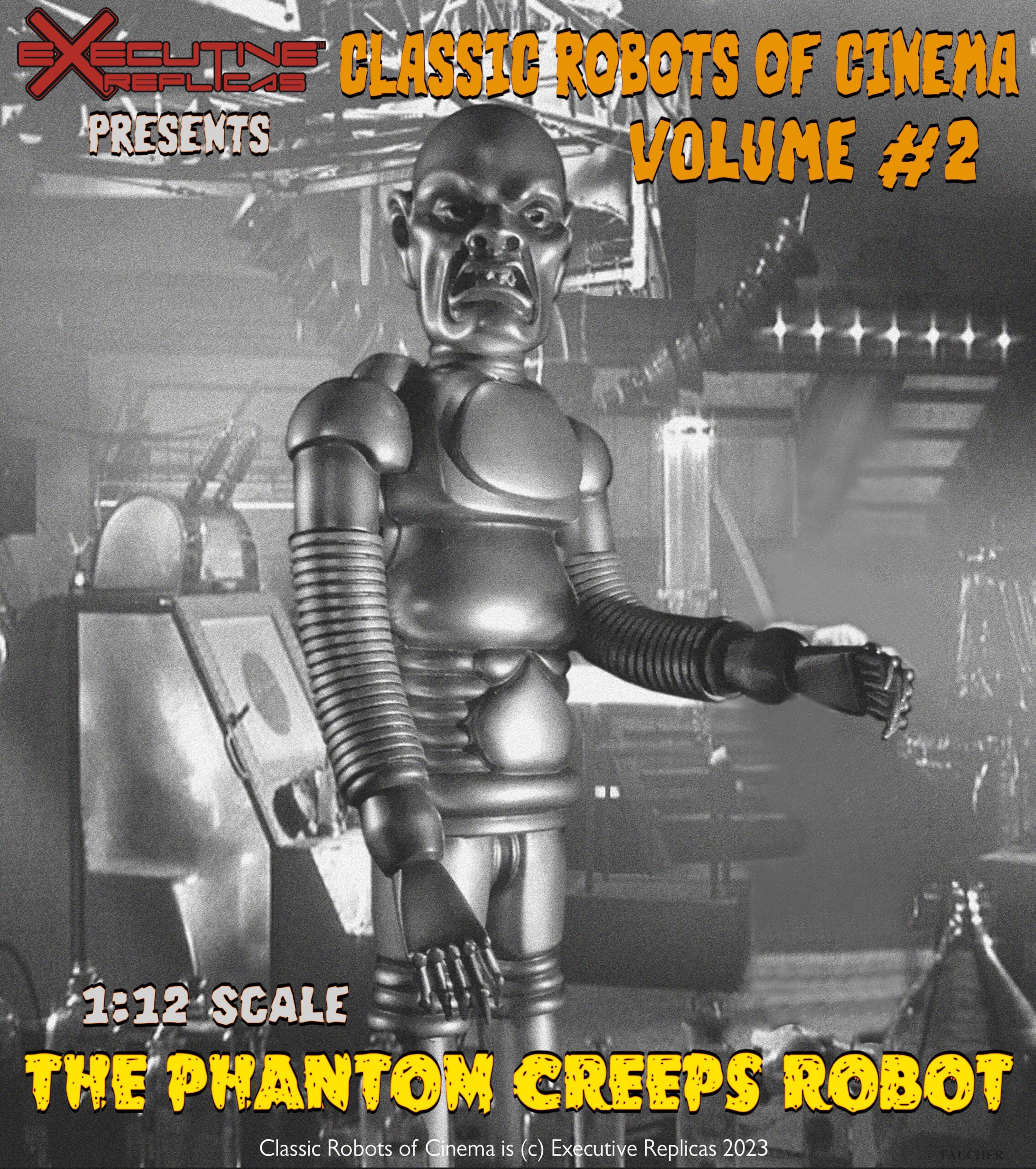 ERCROCV2003 - Executive Replicas 1/12 The Phantom Creeps Robot aka