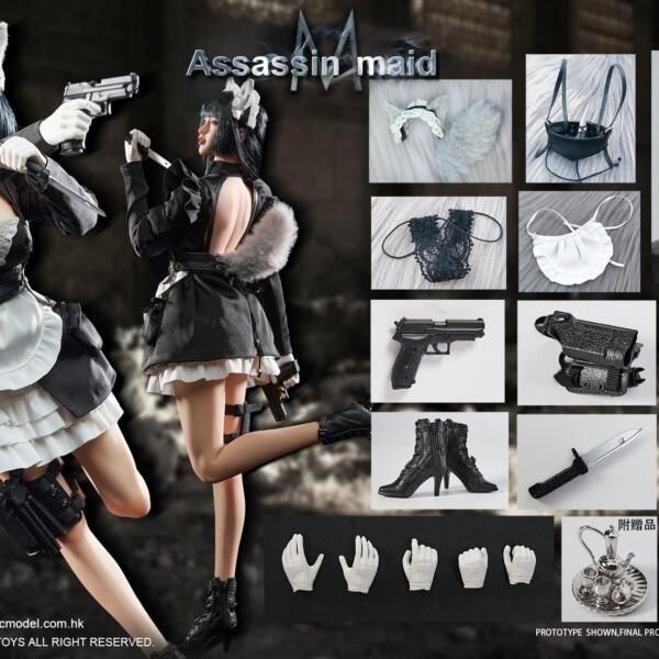 VCF-2065 - VERYCOOL 1/6 Female Assassin Series: Assassin Maid - Michelle