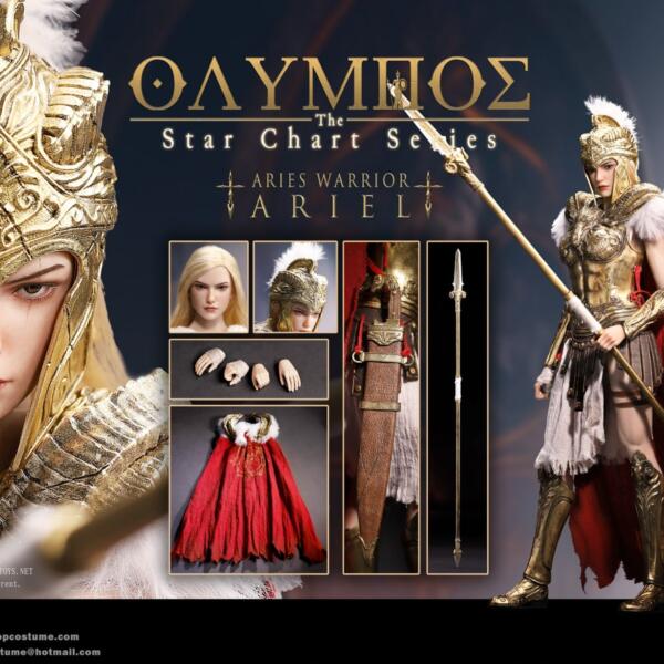 OSC-003 - POP COSTUME 1/6 Olympus The Star Chart Series - Aries Warrior - Ariel