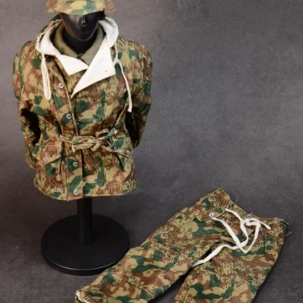 G017H - Mars Divine 1/6 World War Ⅱ German Camouflage Parkas Set with Accessory Added