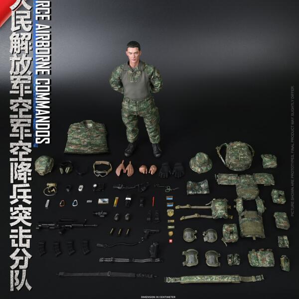 SS134 - Soldier Story 1/6 PLA Air Force Airborne Commandos Collectible Action Figure (Special Version)