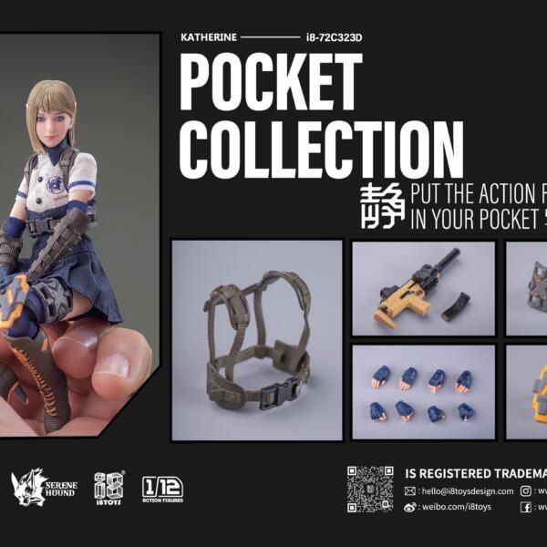 i8-72C323D - i8Toys 1/12 Katherine Serene Hound - Pocket Collection (Standard Version)