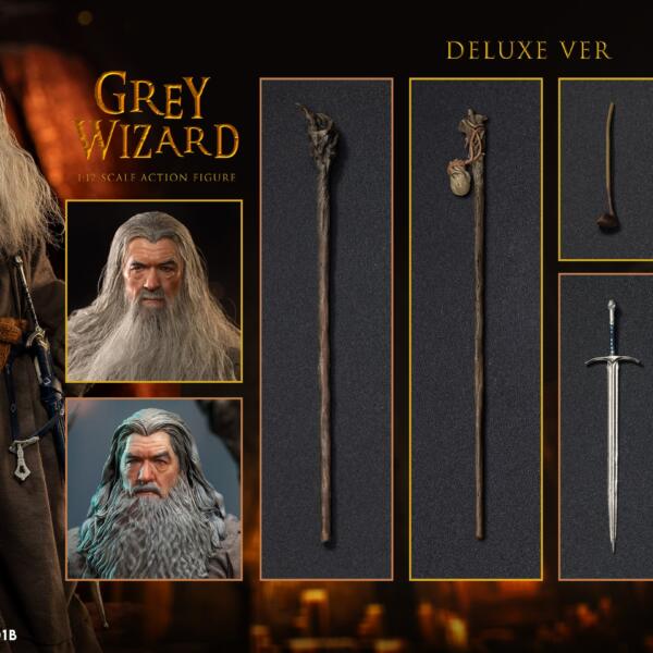 DYM202401B - Hell Cat 1/12 Grey Wizard vs Abyss Demon Diorama (Deluxe Version)