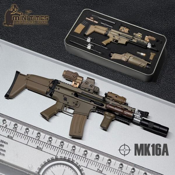 MK16A - Mini Times 1/6 Rifle Set - MK16A